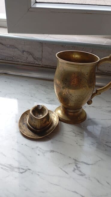 Məhsul: Pirinç (bürünc tonlu) dekorativ dəst - 1 ədəd iri qulplu lalafo.az -da Məhsul: Pirinç (bürünc tonlu) dekorativ dəst - 1 ədəd iri qulplu