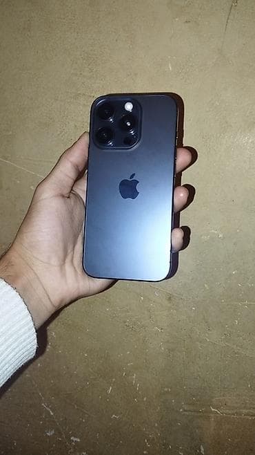 IPhone 15 Pro, 128 GB, Blue Titanium, Qırıq, Face ID lalafo.az -da IPhone 15 Pro, 128 GB, Blue Titanium, Qırıq, Face ID