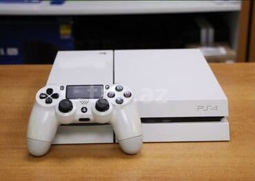Sony PlayStation 4 — White (Glacier White) Xüsusiyyətlər: - Rəng: Ağ lalafo.az -da Sony PlayStation 4 — White (Glacier White) Xüsusiyyətlər: - Rəng: Ağ