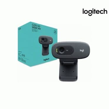 LOGITECH HD Webcam C270 ✔ Model: Logitech C270 ✔ Video keyfiyyəti lalafo.az -da LOGITECH HD Webcam C270 ✔ Model: Logitech C270 ✔ Video keyfiyyəti