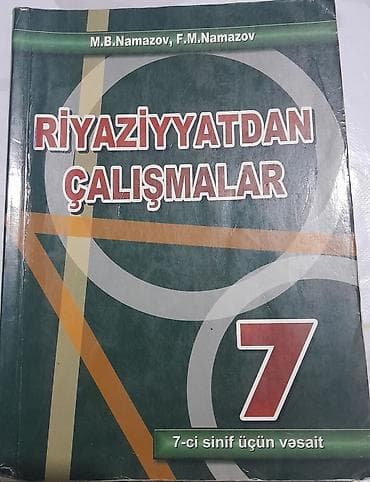 Məhsul: “Riyaziyyatdan Çalışmalar” – 7-ci sinif üçün vəsait - lalafo.az -da Məhsul: “Riyaziyyatdan Çalışmalar” – 7-ci sinif üçün vəsait -