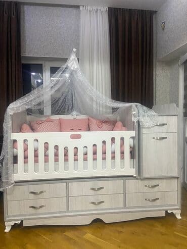 Qız üçün, İşlənmiş, Dördbucaq, Beşik, Dəstsiz, Matras ilə, Yellənmə mexanizm ilə lalafo.az -da Qız üçün, İşlənmiş, Dördbucaq, Beşik, Dəstsiz, Matras ilə, Yellənmə mexanizm ilə