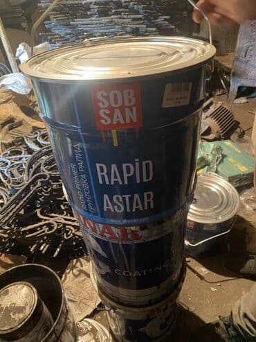 Avtogen: Selülozik Dəmir üçün boya, SOBSAN, 12 kq, rəng - Boz, Qoruma lalafo.az -da — 2 Avtogen: Selülozik Dəmir üçün boya, SOBSAN, 12 kq, rəng - Boz, Qoruma — 2