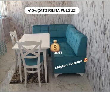 Künc divan masa oturacaq rəng seçimi var lalafo.az -da Künc divan masa oturacaq rəng seçimi var