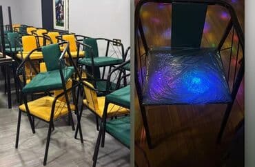14 eded stul restoran ve kafe ücün 7 sari 7 yaşil Yenidir 1 hefdedir lalafo.az -da 14 eded stul restoran ve kafe ücün 7 sari 7 yaşil Yenidir 1 hefdedir