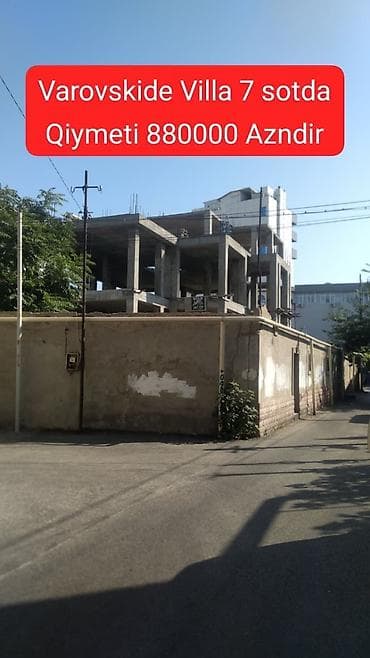 M.Ə. Rəsulzadə qəs. 7 otaqlı, 660 kv. m, Təmirsiz lalafo.az -da M.Ə. Rəsulzadə qəs. 7 otaqlı, 660 kv. m, Təmirsiz