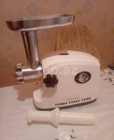 Сепараторы: Мясорубка Quicks, 1500 Вт, С реверсом, Новый at lalafo.az — 1 Сепараторы: Мясорубка Quicks, 1500 Вт, С реверсом, Новый — 1