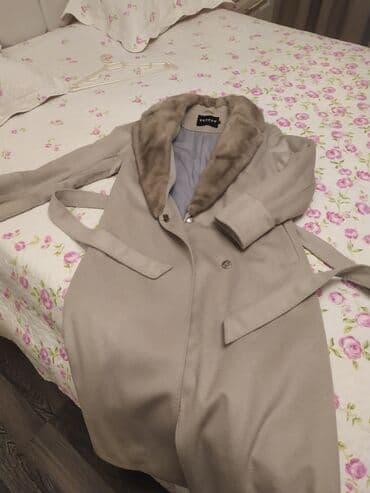 Palto, XL, rəng - Bej lalafo.az -da — 3 Palto, XL, rəng - Bej — 3