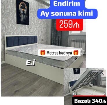 Yeni, İkinəfərlik çarpayı lalafo.az -da Yeni, İkinəfərlik çarpayı