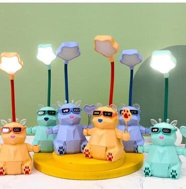 Uşaq otağı üçün şirin “ayı” dizaynlı LED masa lampası Zaryadka ilə lalafo.az -da Uşaq otağı üçün şirin “ayı” dizaynlı LED masa lampası Zaryadka ilə