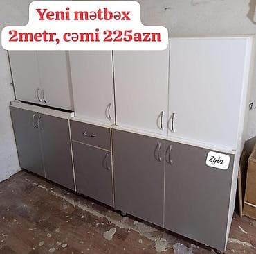Ra.YENİ MƏTBƏX MEBELLƏRİ. Hazır əldə. *Məhdud sayda* Ölçü 2metr.Rus lalafo.az -da Ra.YENİ MƏTBƏX MEBELLƏRİ. Hazır əldə. *Məhdud sayda* Ölçü 2metr.Rus