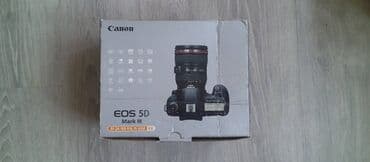 Canon EOS 5D Mark III - Tam kadr (Full-Frame) DSLR fotoaparat - 22.3 lalafo.az -da Canon EOS 5D Mark III - Tam kadr (Full-Frame) DSLR fotoaparat - 22.3