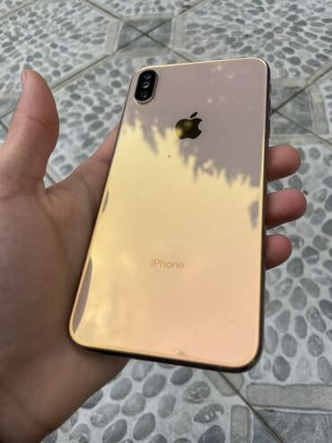 IPhone Xs Max, Qızılı, Simsiz şarj lalafo.az -da IPhone Xs Max, Qızılı, Simsiz şarj