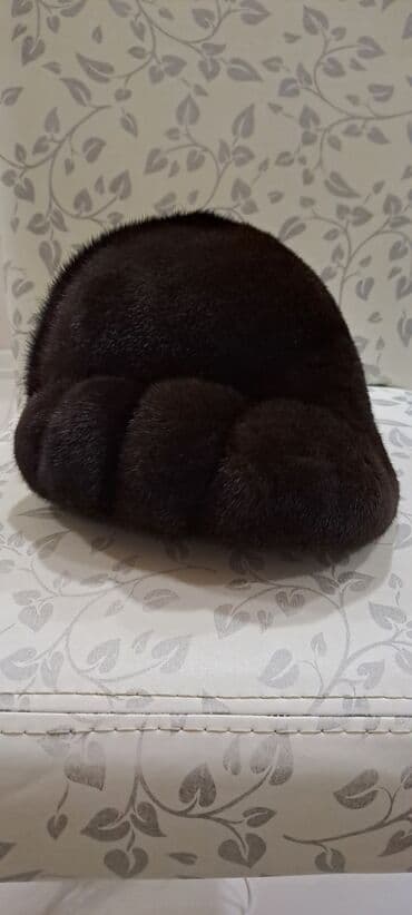 Tünd qəhvəyi rəngdə xəz qadın papağı - Material: sıx, parlaq xəz lalafo.az -da Tünd qəhvəyi rəngdə xəz qadın papağı - Material: sıx, parlaq xəz