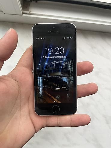 IPhone SE, 32 GB, Space Gray, Barmaq izi lalafo.az -da IPhone SE, 32 GB, Space Gray, Barmaq izi