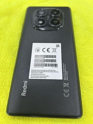 Redmi Note 14 Pro, 256 GB, rəng - Qara, Zəmanət, Sensor, Barmaq izi lalafo.az -da Redmi Note 14 Pro, 256 GB, rəng - Qara, Zəmanət, Sensor, Barmaq izi