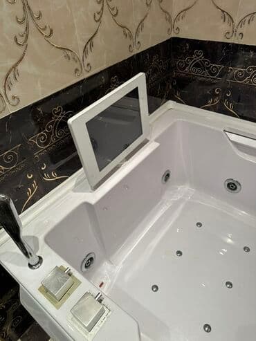 Джакузи ванны: Hidromasajlı iki nəfərlik vanna - Geniş ölçülü akril korpus, rahat at lalafo.az — 3 Джакузи ванны: Hidromasajlı iki nəfərlik vanna - Geniş ölçülü akril korpus, rahat — 3