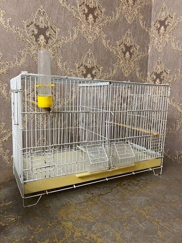 Quş qəfəsi – geniş və funksional - Material: möhkəm metal tor lalafo.az -da Quş qəfəsi – geniş və funksional - Material: möhkəm metal tor