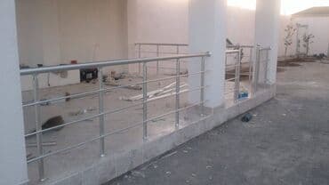 Balkon məhəccəri, Paslanmaz polad lalafo.az -da Balkon məhəccəri, Paslanmaz polad