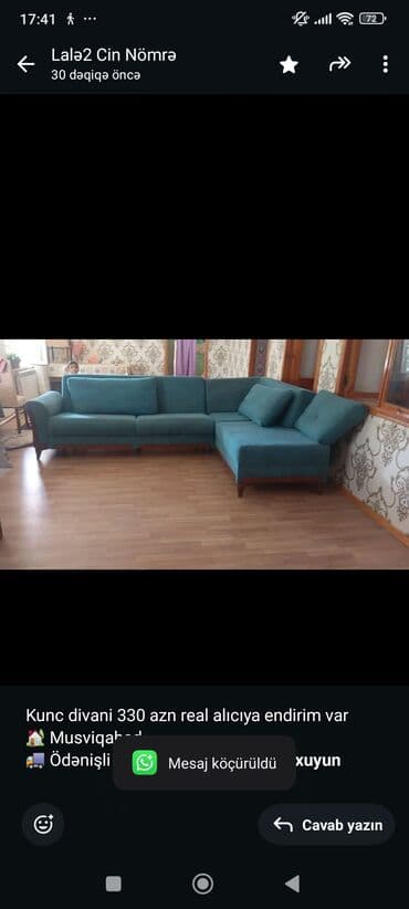 Künc divan lalafo.az -da Künc divan