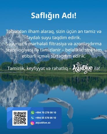 Соления: Qiymət 3.50 Azn. Suyun təbii qaynağından toplanmış minerallarla zəngin at lalafo.az — 5 Соления: Qiymət 3.50 Azn. Suyun təbii qaynağından toplanmış minerallarla zəngin — 5