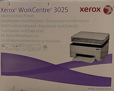 Xerox Workcentre 3025 markalı printer satılır. Yenidir. Qiyməti 340 lalafo.az -da Xerox Workcentre 3025 markalı printer satılır. Yenidir. Qiyməti 340