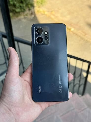 Redmi Note 12, 128 GB, rəng - Qara, Barmaq izi lalafo.az -da Redmi Note 12, 128 GB, rəng - Qara, Barmaq izi