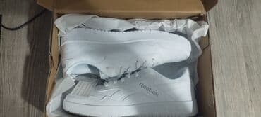 Reebok kişi/kadın idman ayaqqabısı – klassik ağ rəng təzədir istifadə lalafo.az -da Reebok kişi/kadın idman ayaqqabısı – klassik ağ rəng təzədir istifadə