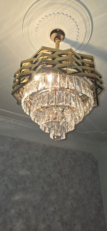 Çılçıraq, 10 və daha çox lampa, Xrustal lalafo.az -da Çılçıraq, 10 və daha çox lampa, Xrustal