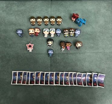 Stranger Things kolleksiya fiqurları və aksesuarları seti lalafo.az -da Stranger Things kolleksiya fiqurları və aksesuarları seti