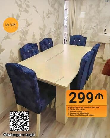 Açılan, 6 stul lalafo.az -da Açılan, 6 stul