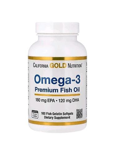 California Gold Nutrition Omega-3 Premium Fish Oil – balıq yağı lalafo.az -da California Gold Nutrition Omega-3 Premium Fish Oil – balıq yağı