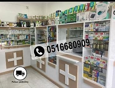 Aptek vitrinlərinin yığılması lalafo.az -da Aptek vitrinlərinin yığılması