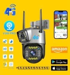 4G Sim Kamera Wifi RJ45 lankabel destekli 8MP Ultra HD İki Linzalı lalafo.az -da 4G Sim Kamera Wifi RJ45 lankabel destekli 8MP Ultra HD İki Linzalı