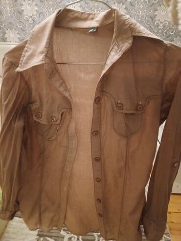 Qadın köynəyi – düyməli, uzunqol, klassik yaxalı model. - Rəng: tünd lalafo.az -da Qadın köynəyi – düyməli, uzunqol, klassik yaxalı model. - Rəng: tünd