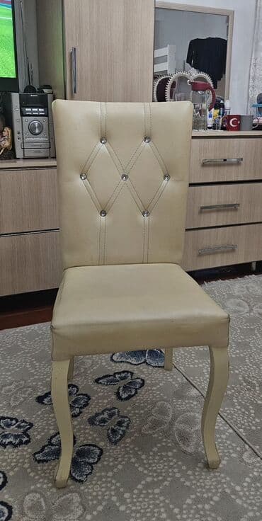 Mətbəx üçün, Qatlanmayan, rəng - Bej Stul lalafo.az -da Mətbəx üçün, Qatlanmayan, rəng - Bej Stul