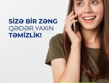 Xadimə tələb olunur, 30-45 yaş, 6 ildən artıq təcrübə, Dəyişən qrafik, Gündəlik ödəniş lalafo.az -da Xadimə tələb olunur, 30-45 yaş, 6 ildən artıq təcrübə, Dəyişən qrafik, Gündəlik ödəniş