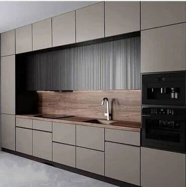 Sifarişlə mətbəx mebeli: Sifarişlə mətbəx dəsti, Özü çəkən petlələr, MDF lalafo.az -da — 4 Sifarişlə mətbəx mebeli: Sifarişlə mətbəx dəsti, Özü çəkən petlələr, MDF — 4