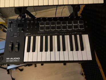 Midi-klaviatura, M-Audio, İşlənmiş lalafo.az -da Midi-klaviatura, M-Audio, İşlənmiş