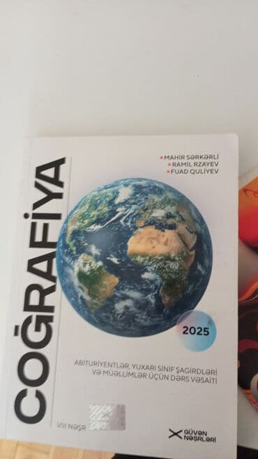 Salam Anar isayev 10 manat test toplulari 6 manat coğrafiya kitabi 11 lalafo.az -da Salam Anar isayev 10 manat test toplulari 6 manat coğrafiya kitabi 11