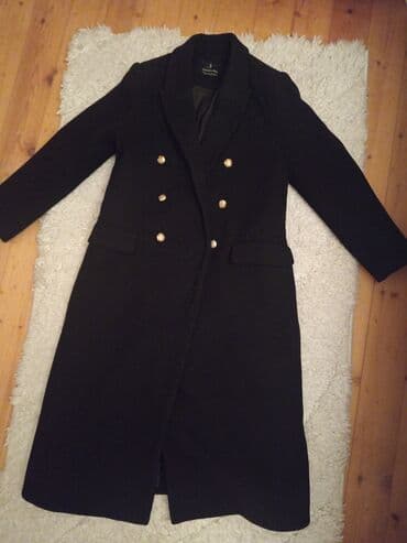 Palto, Stradivarius, XS, rəng - Qara lalafo.az -da Palto, Stradivarius, XS, rəng - Qara