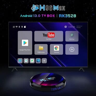 Новый Смарт ТВ приставка TV box 4 ГБ / 32 ГБ, Android, Самовывоз, Бесплатная доставка, Платная доставка at lalafo.az — 2 Новый Смарт ТВ приставка TV box 4 ГБ / 32 ГБ, Android, Самовывоз, Бесплатная доставка, Платная доставка — 2
