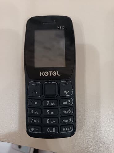 KGTEL N110 düyməli mobil telefon - Model: N110 - Rəng: qara - Klassik lalafo.az -da KGTEL N110 düyməli mobil telefon - Model: N110 - Rəng: qara - Klassik