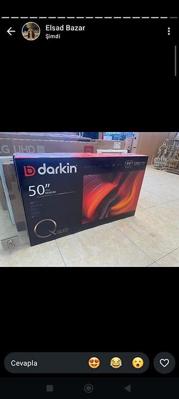 Yeni Televizor Akai QLED 50" 4K (3840x2160), Ödənişli çatdırılma lalafo.az -da Yeni Televizor Akai QLED 50" 4K (3840x2160), Ödənişli çatdırılma