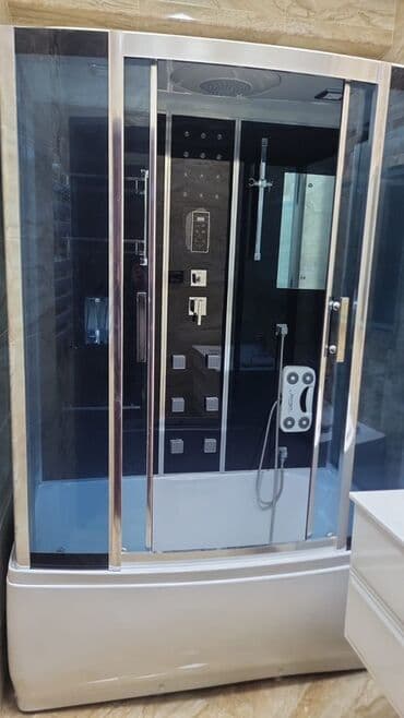 Джакузи кабины: Hidromassajlı duş kabinəsi – çoxfunksiyalı SPA sistem - Ölçü: geniş at lalafo.az — 3 Джакузи кабины: Hidromassajlı duş kabinəsi – çoxfunksiyalı SPA sistem - Ölçü: geniş — 3