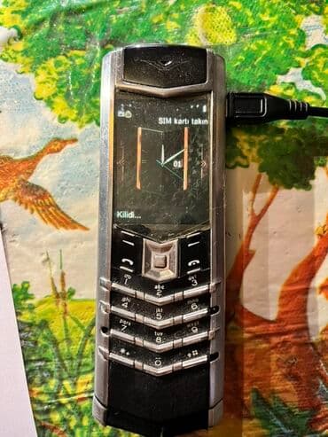 Vertu Signature Touch, rəng - Qara, Düyməli lalafo.az -da Vertu Signature Touch, rəng - Qara, Düyməli