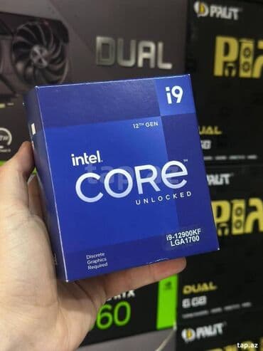 Prosessor Intel Core i9 Intel Core i9-12900KF, > 4 GHz, > 8 nüvə, Yeni lalafo.az -da Prosessor Intel Core i9 Intel Core i9-12900KF, > 4 GHz, > 8 nüvə, Yeni