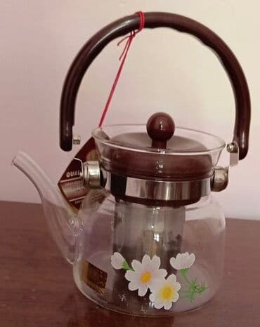 Yeni, rəng - Ağ, Dəm caydanı, Şüşə, 0,7 bucket volume l, Türkiyə lalafo.az -da Yeni, rəng - Ağ, Dəm caydanı, Şüşə, 0,7 bucket volume l, Türkiyə