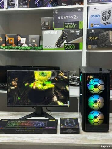 RTX 5060 8GB + i5 12400F prosessor ile butun yeni nesil oyunlari lalafo.az -da RTX 5060 8GB + i5 12400F prosessor ile butun yeni nesil oyunlari