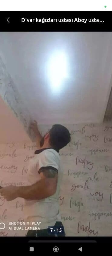 Потолочные работы: Aboy ustası malyar işləri Aboy işleri görürük qiymətlər münasibdir at lalafo.az — 7 Потолочные работы: Aboy ustası malyar işləri Aboy işleri görürük qiymətlər münasibdir — 7